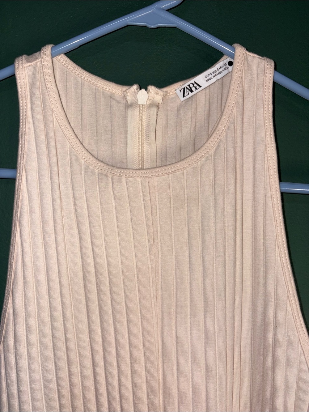 ZARA Ribbed Playsuit - Picture 4 of 5